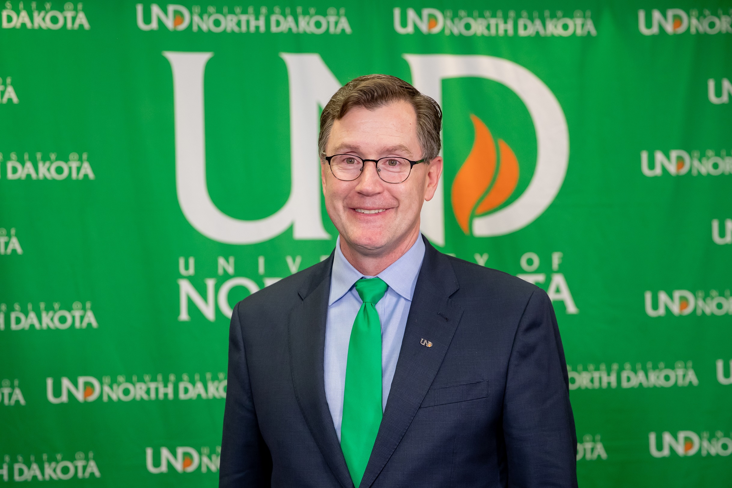 Incoming UND President Andrew Armacost
