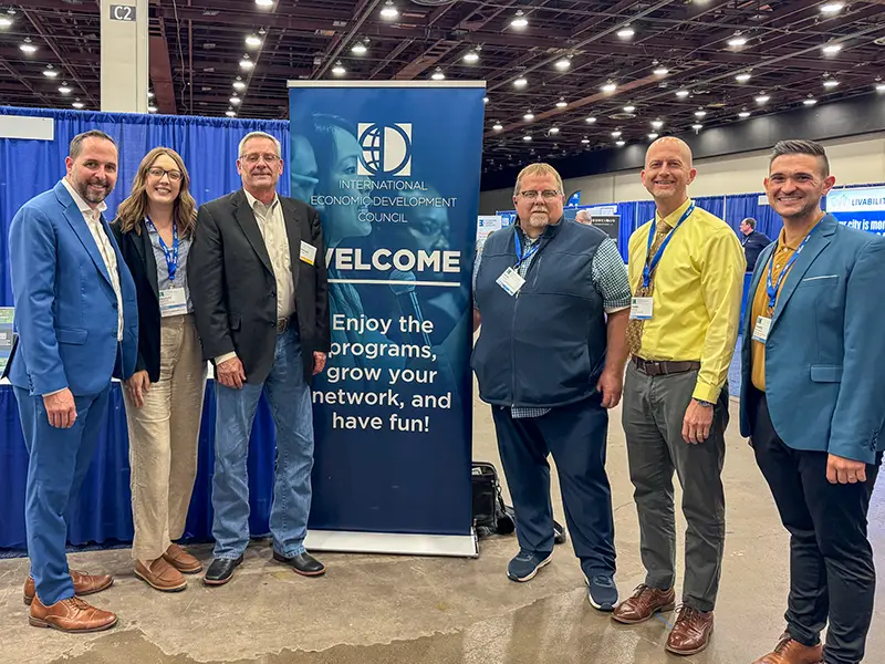 Mark Maliskey attending the IEDC Conference