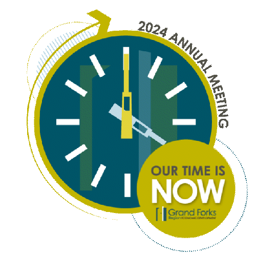 Our Time is Now Annual Meeting Logo