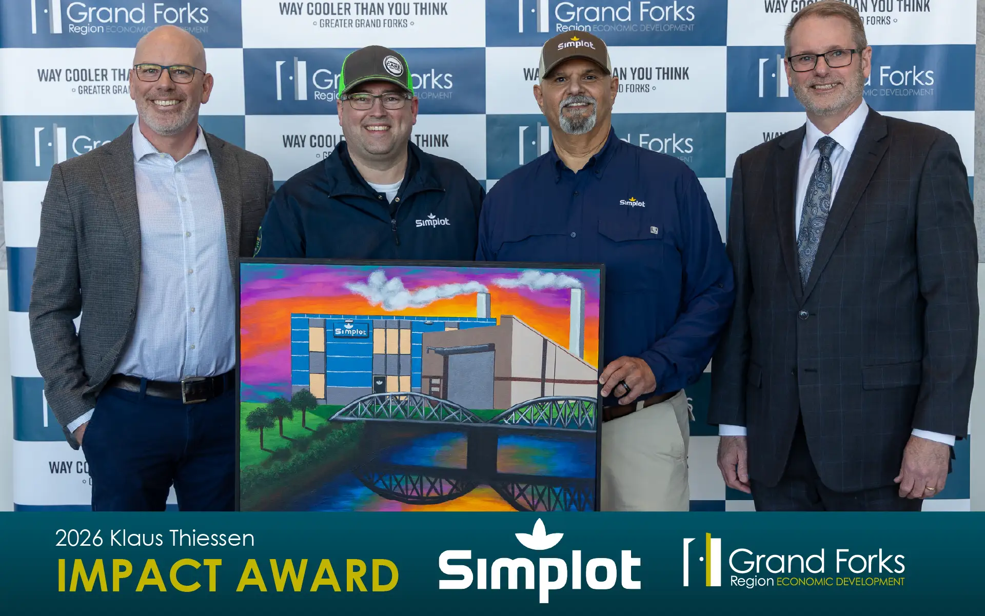 JR Simplot Co accepts the 2026 EDC Klaus Thiessen Impact Award